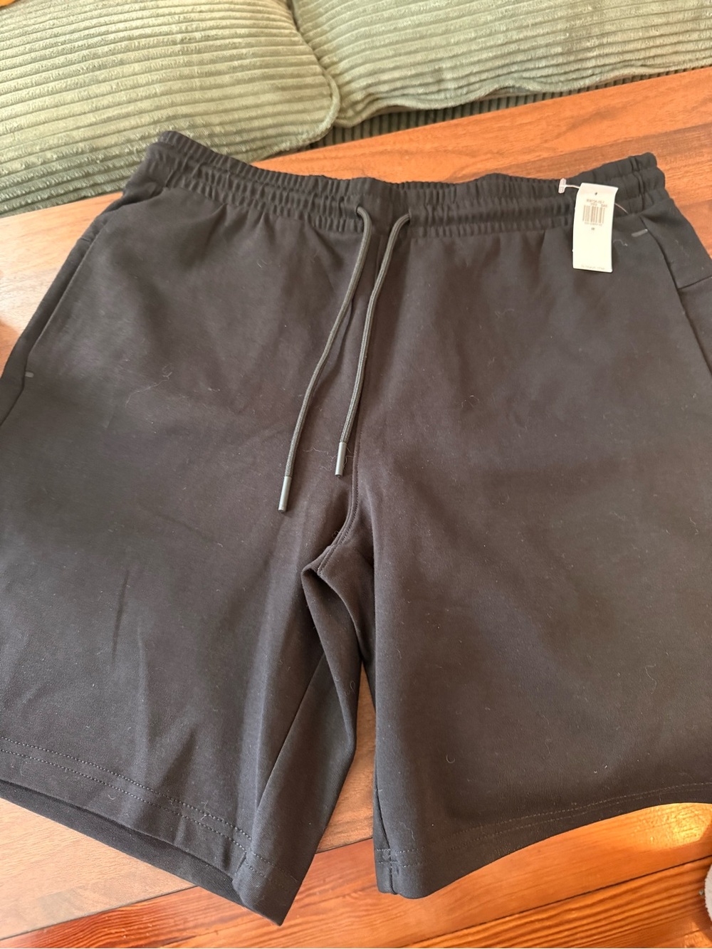 Old Navy Black Knit Drawstring Shorts